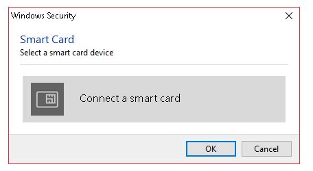 windows security connect a smart card error|communication error with smart card.